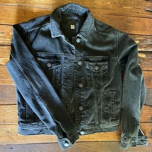 AMERICAN EAGLE Black Denim Jacket